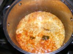 Savanyú tojásleves - Elkészült a leves.