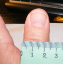 Fánk - Hüvelykujjnyi = 2,5 cm vastag