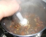Bakonyi betyárleves - A mixelőrudat a levesben mosd le!