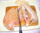 Gyömbéres csirkemell - Fejtsd le a húst a csontról!