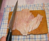Zsályás csirkenyárs - Egy kés hátuljával klopfold ki a húst!