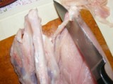 Csirkemell filézés - Lesz, ahol alulról kell átvágnod a húst!