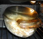 Rakott krumpli - A rakott krumli a sütőben!