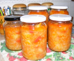 Lecsó eltevés