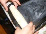 Tofus tortilla - Tedd az első tekercset a tepsibe!