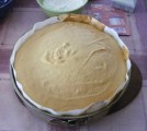 Piskótatorta eperrel - Megsült a torta!