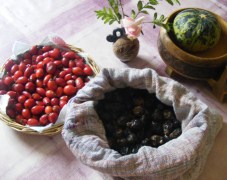Csipkebogyótea - Hozzávalók (régi vagy új csipkebogyó)