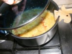 Töltött paprika hús nélkül - Ha emeli a fedőt a gőz, akkor húzd félre a fedőt!