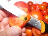 Töltött paprika hús nélkül - Vágd ki a kocsány körüli fekete vagy éretlen részt!