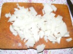 Töltött paprika hús nélkül - Vágd fel a hagymát apróra!