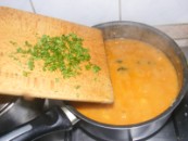 Zöldbabfőzelék - Kapard a petrezselymet a főzelékbe!