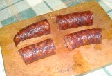 Lencsefőzelék - A megmosott kolbászt vágd 4 darabra!