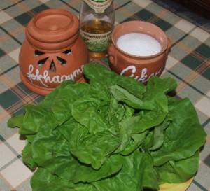 Saláta - Hozzávalók