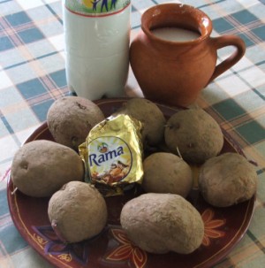 Törtkrumpli - Hozzávalók