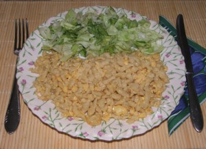 Tojásos nokedli