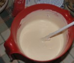 Tiramisu - Készen van a mascarponés krém!