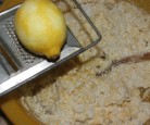 Túrós szelet - Reszeld bele a citrom héját!