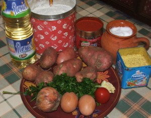 Paprikás krumpli - Hozzávalók